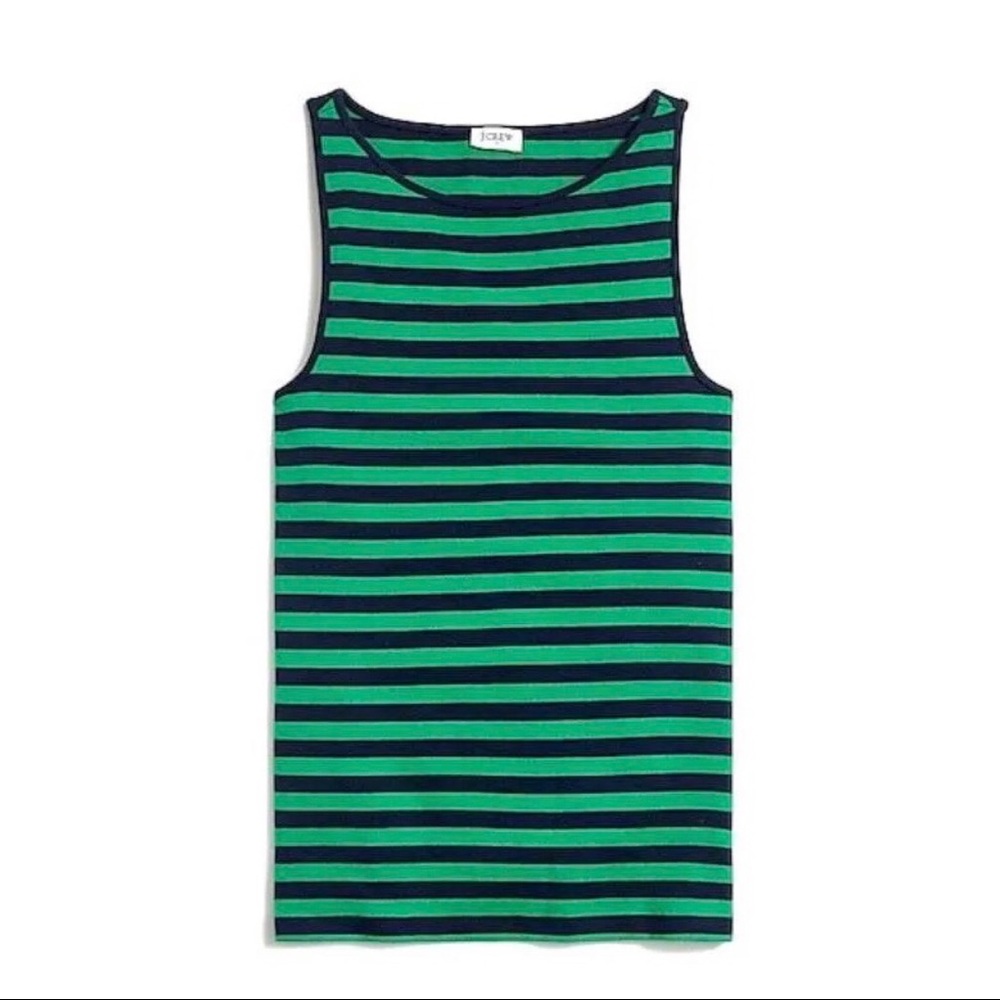 Striped J. Crew Tank Top